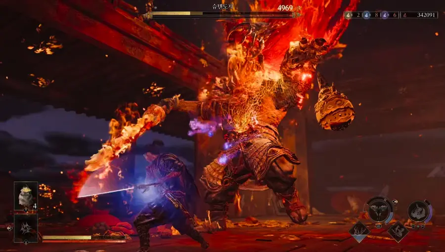 사진=PS5 귀무자 Way of the Sword 게임 플레이 캡처